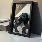 AUDI R8 7.5X10.5 in -Black