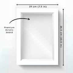 MUSTANG SHELBY GT500 7.5x10.5 in