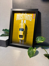 FORD MUSTANG -Phoenecian yellow 7.5x10.5 in