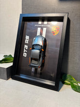 PORSCHE 911 GT3RS GREY 7.5x10.5 in