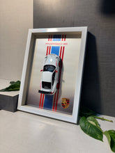 PORSCHE 911 GT3RS WHITE 7.5x10.5 in