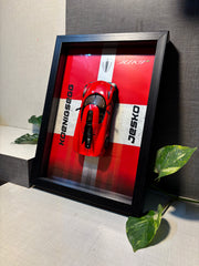 KOENIGSEGG JESKO RED - 7.5X10.5 in