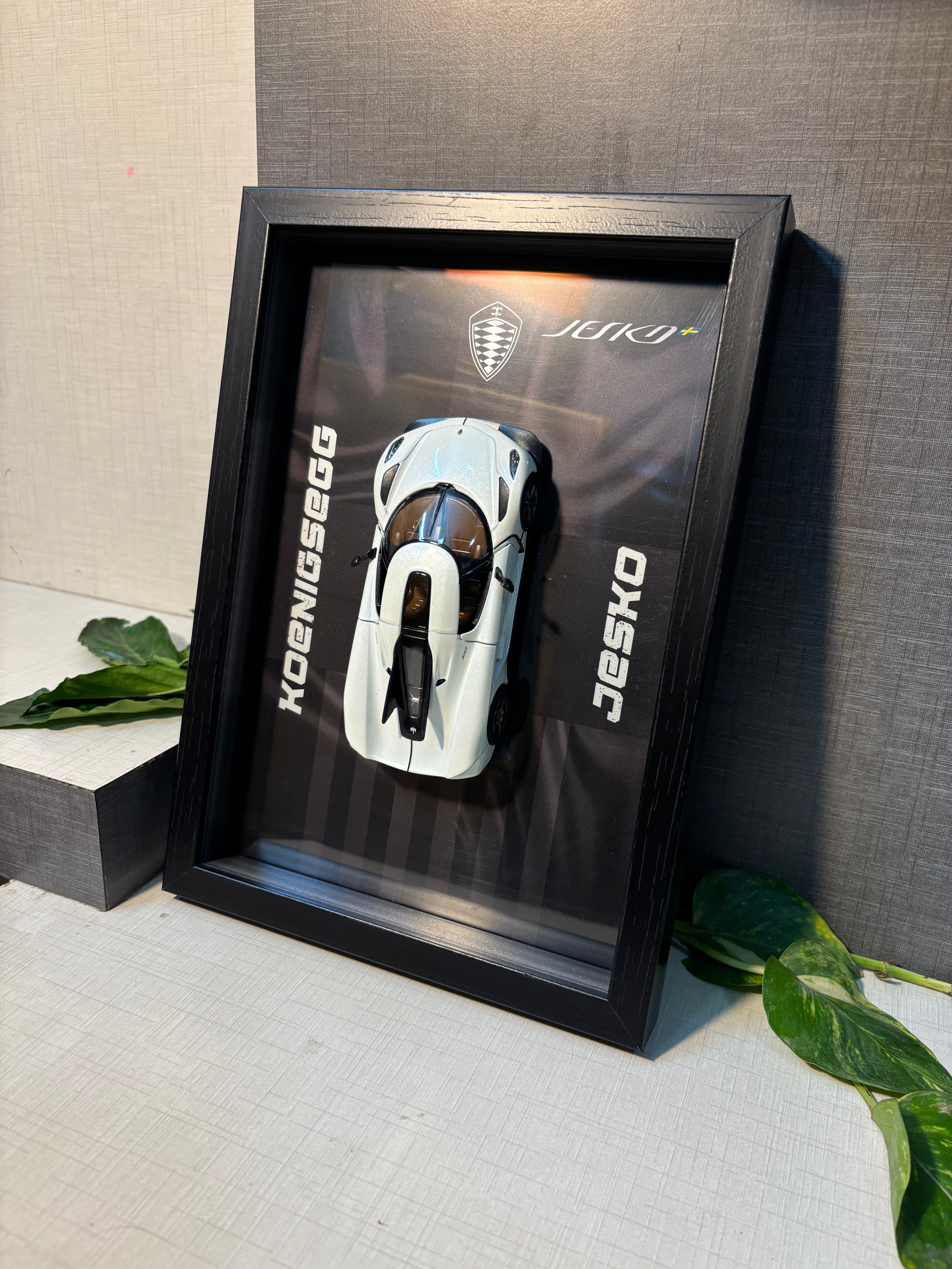 KOENIGSEGG JESKO White - 7.5X10.5 in