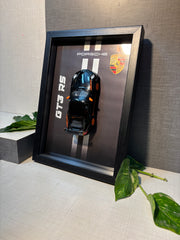 PORSCHE 911 GT3RS Black 7.5x10.5 in